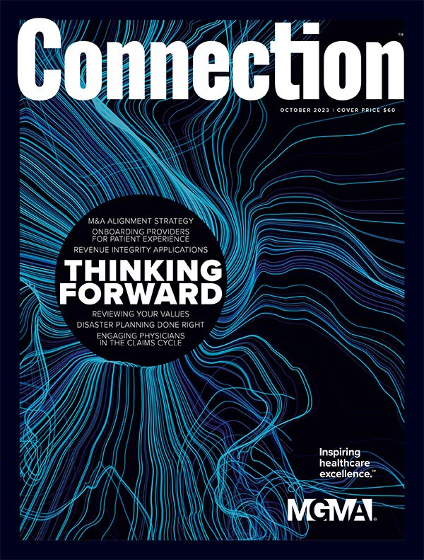 October 2023 MGMA Connection magazine