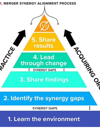 The merger synergy alignment process