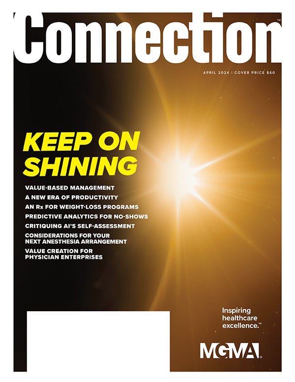 April 2024 MGMA Connection magazine