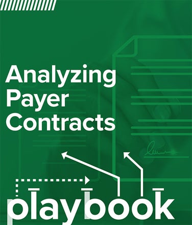 Analyzing Payer Contracts Playbook cover