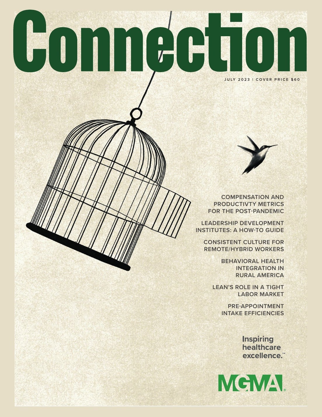 July 2023 MGMA Connection magazine