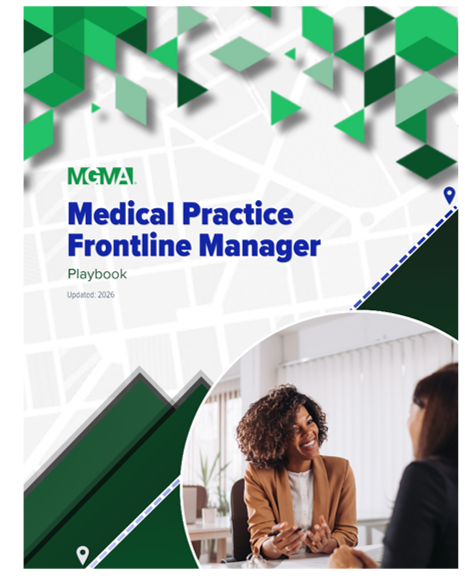 Medical Practice Frontline Manager Playbook