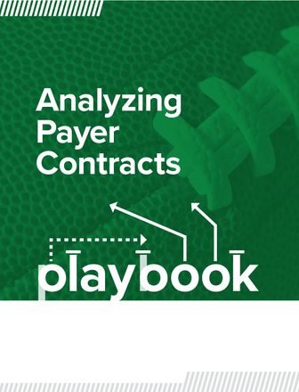 Analyzing Payer Contracts Playbook cover