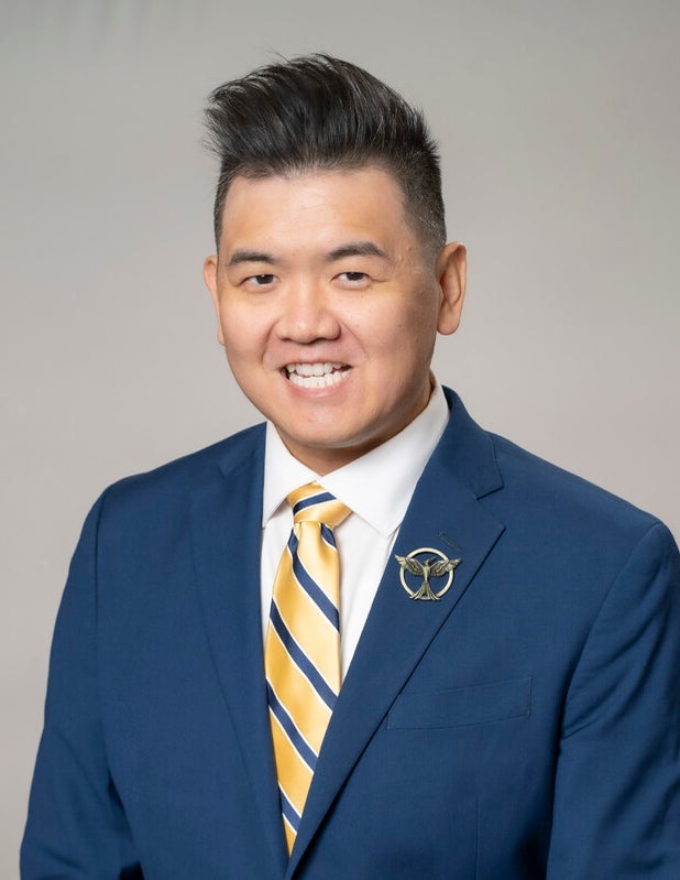Sean Nguyen, the MGMA 2025 Harwick Innovation Award winner and System Director of the Interventional Pain Service Line at Ochsner Health